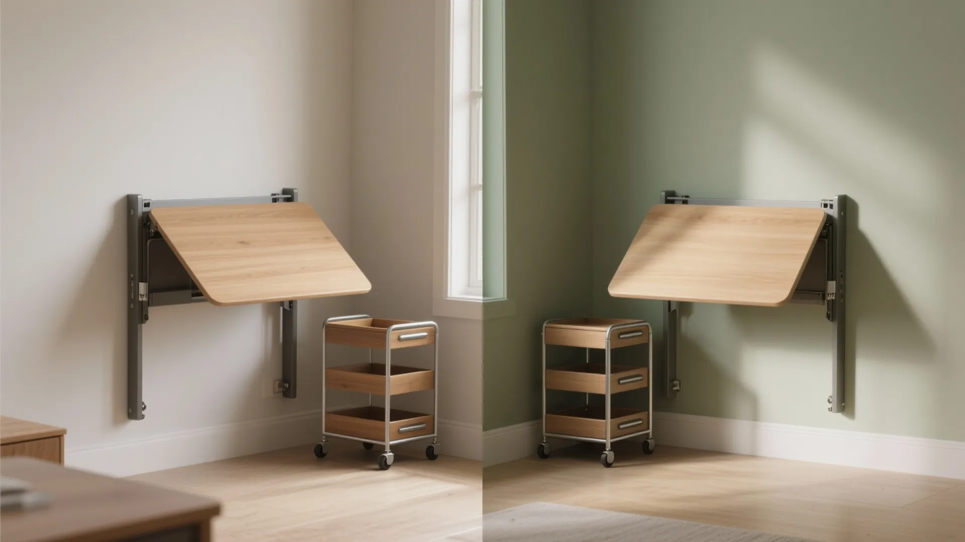 Flexible furniture for convertible study spaces