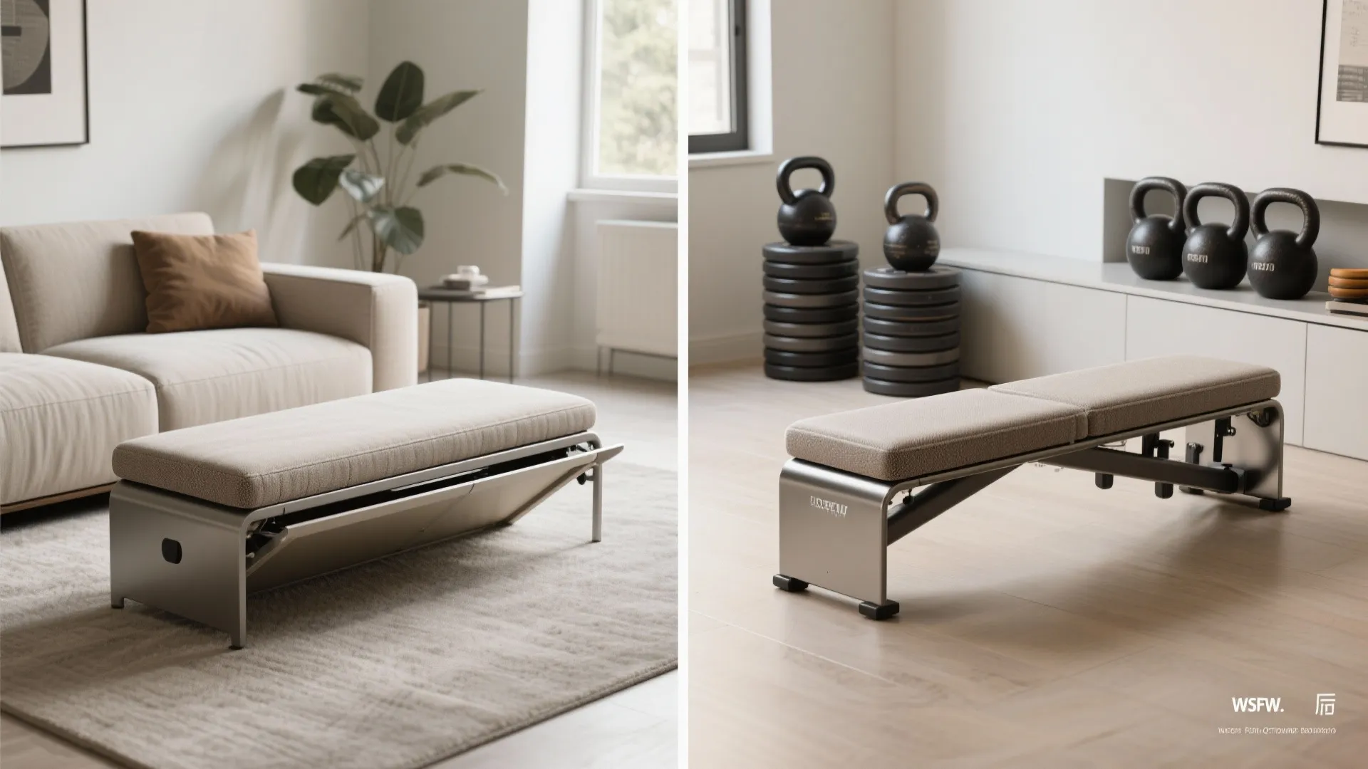 5. Fold-Down Benches and Nesting Storage