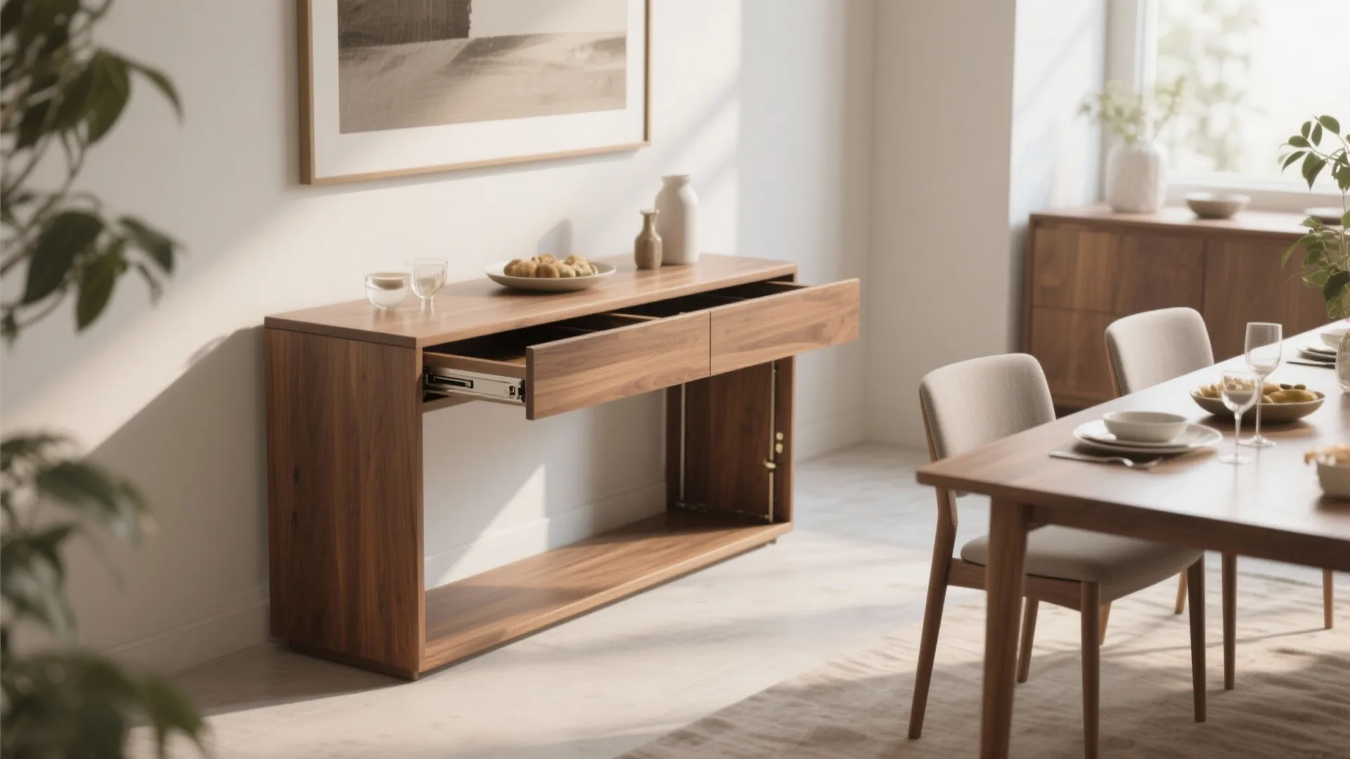 5. Fold-Down Console