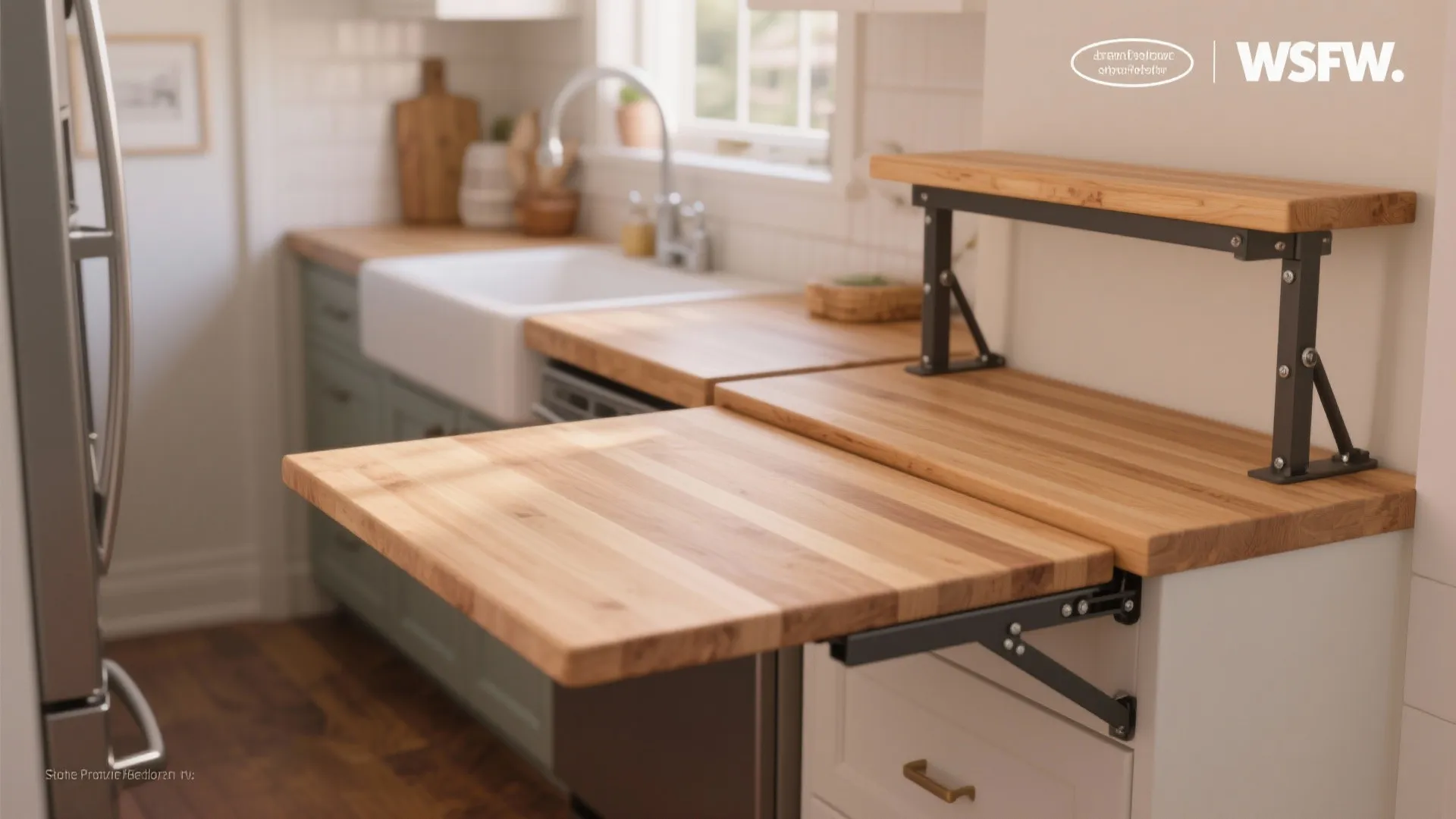 3. Fold-Down Countertops