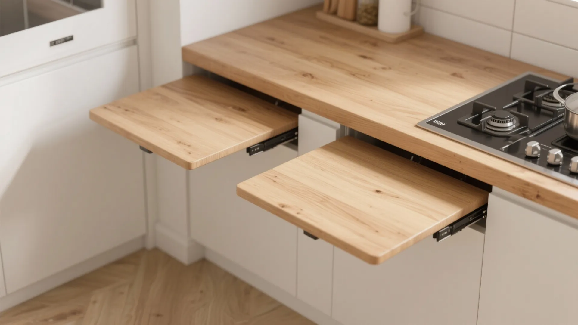 4. Fold-Down Counter Extensions