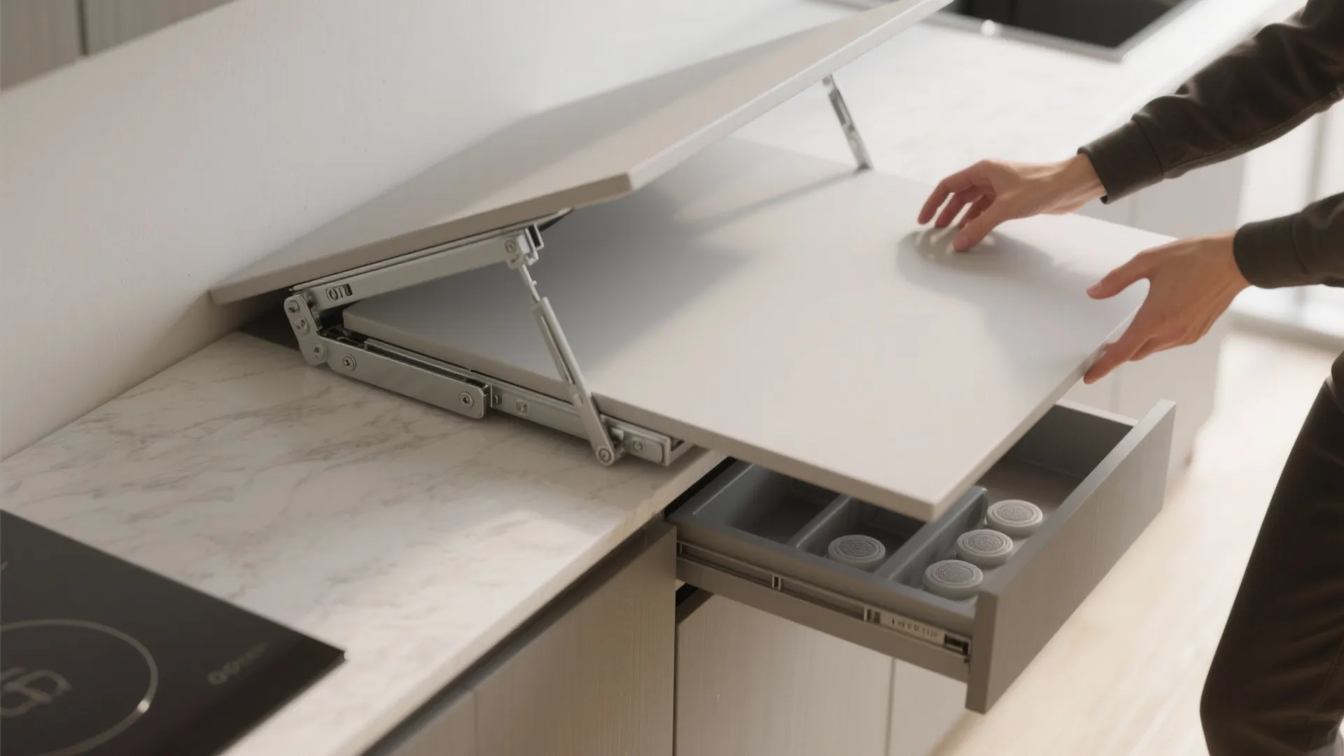 4. Fold-down Counter and Dual-use Surfaces