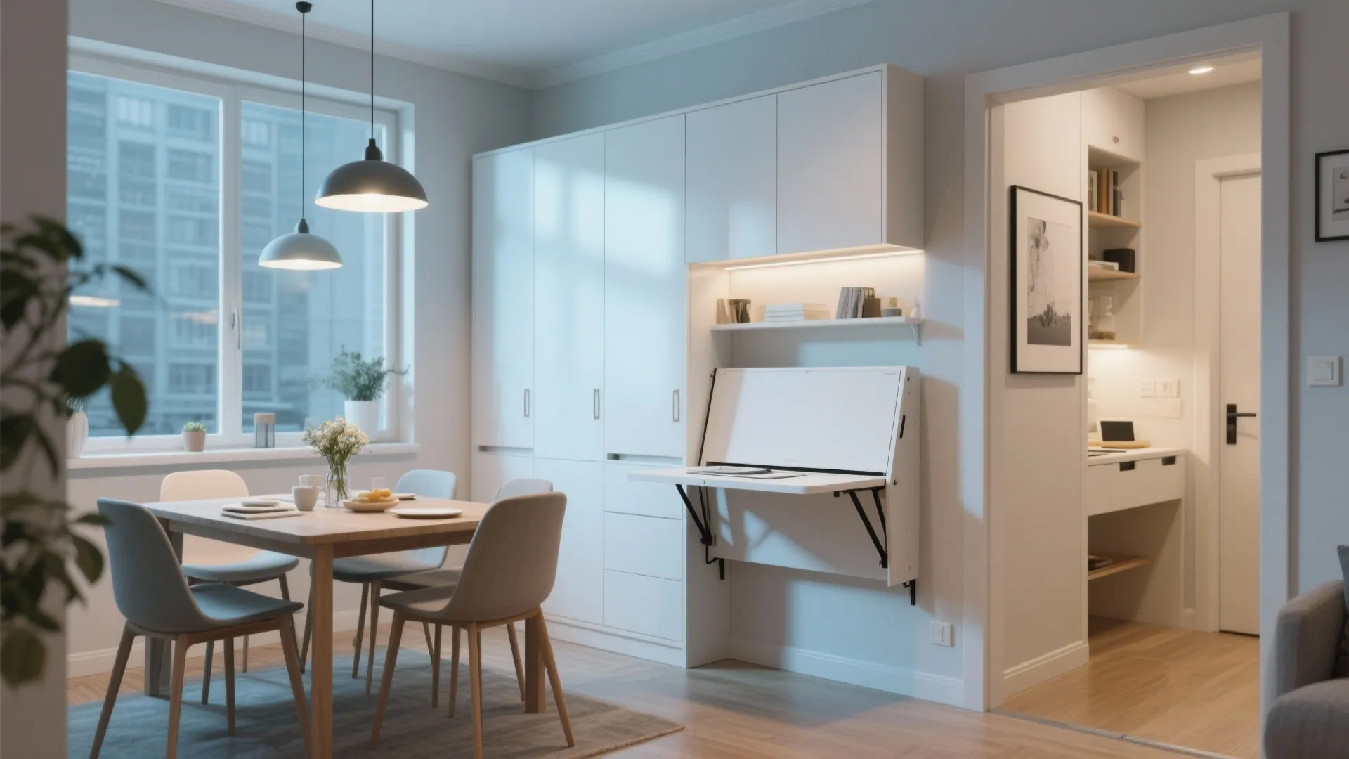 4. Secretary Desk or Fold-Down Wall Desk