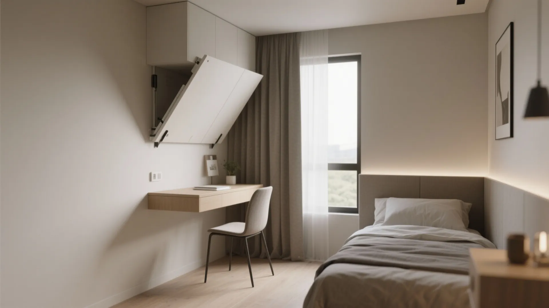 5. Fold-Down Workspace