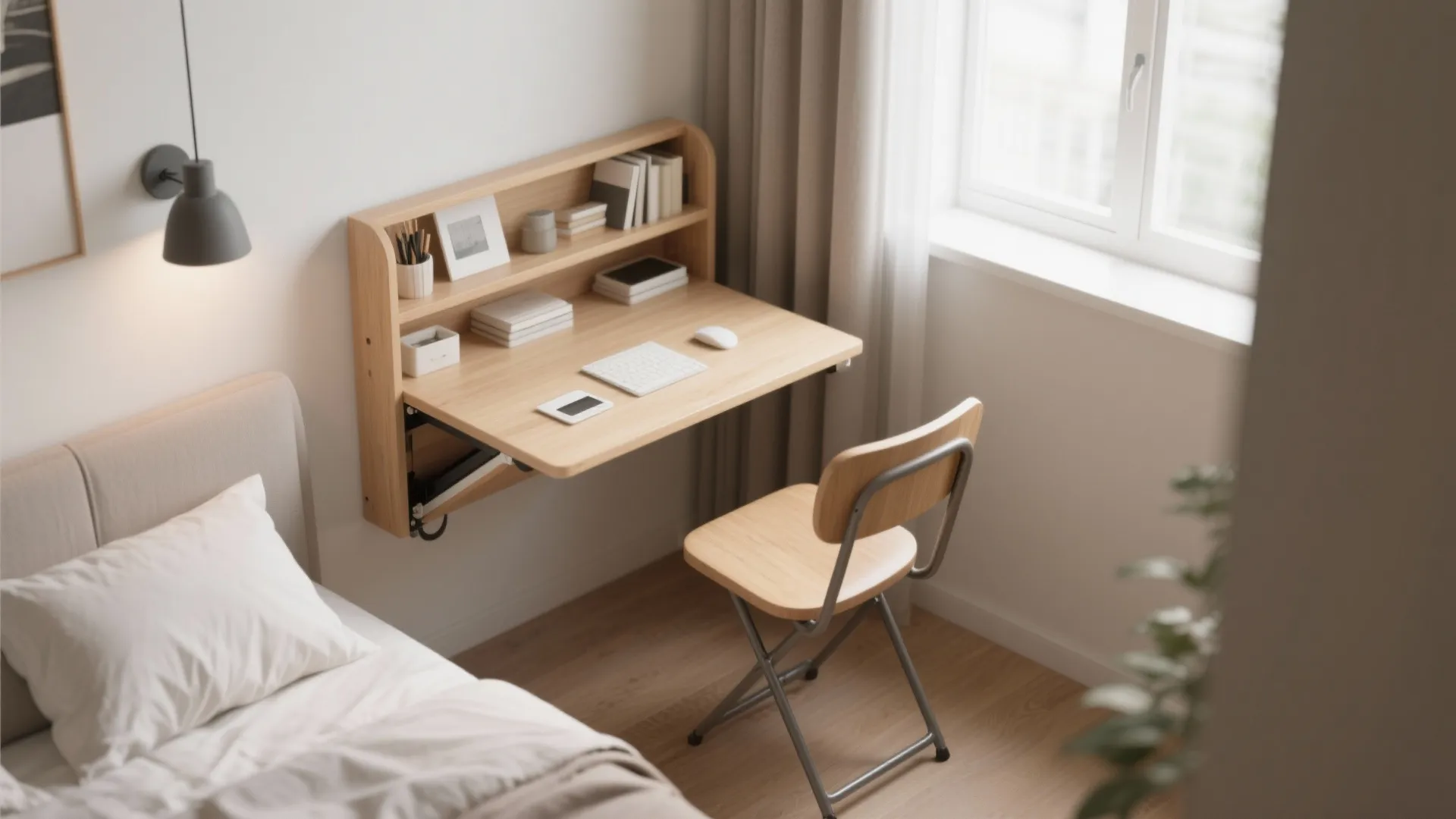 Idea 3: Fold-Down Desk