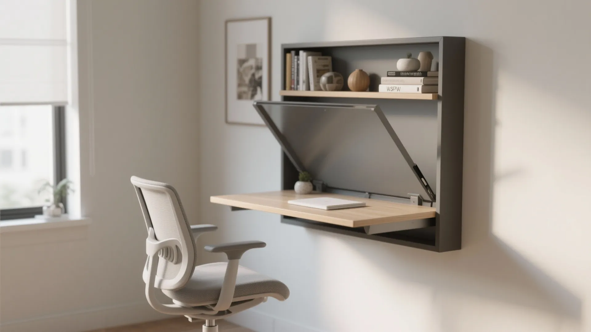 1. Fold-Down Desks