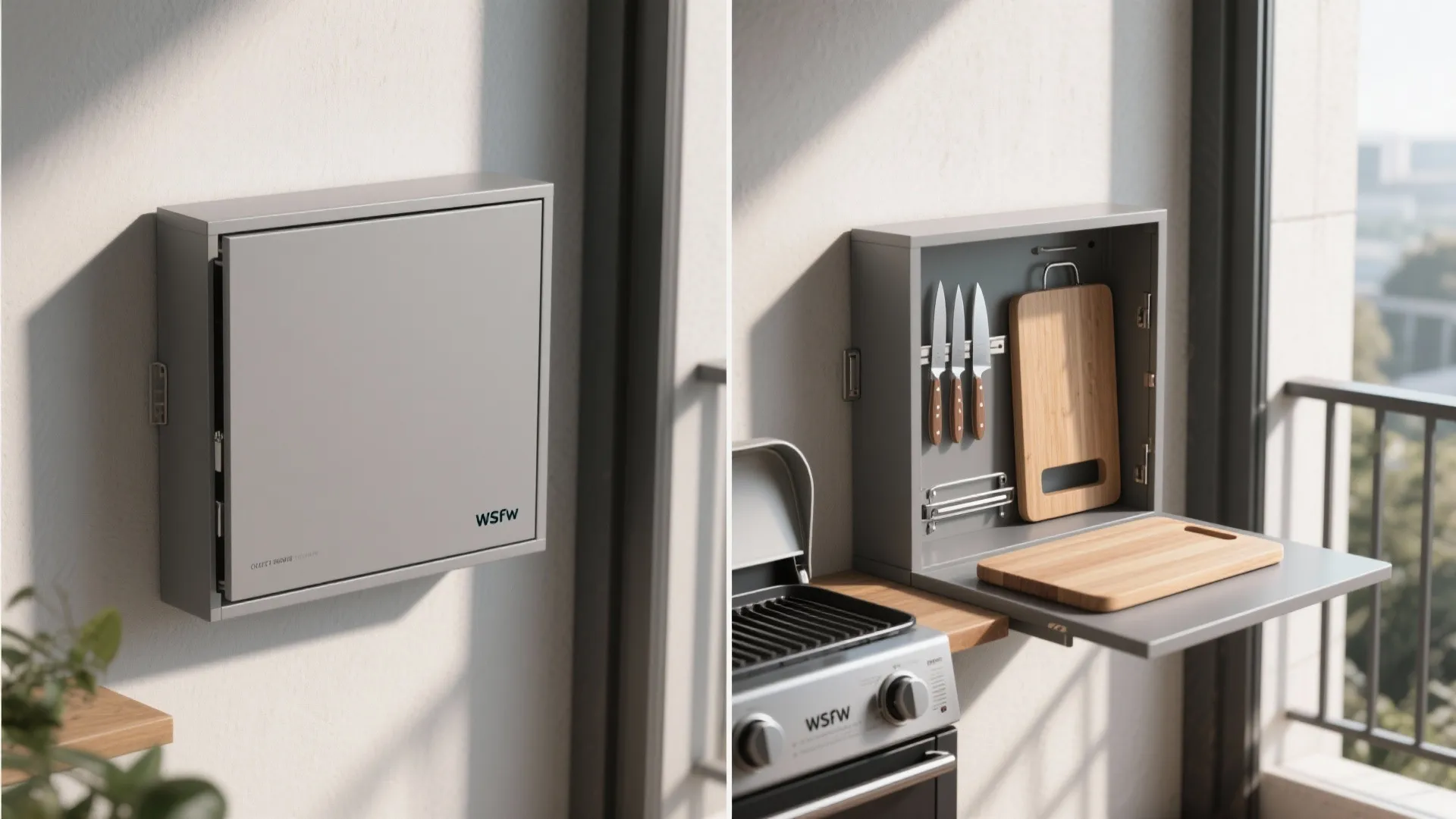 Fold‑Down Prep and Hidden Storage