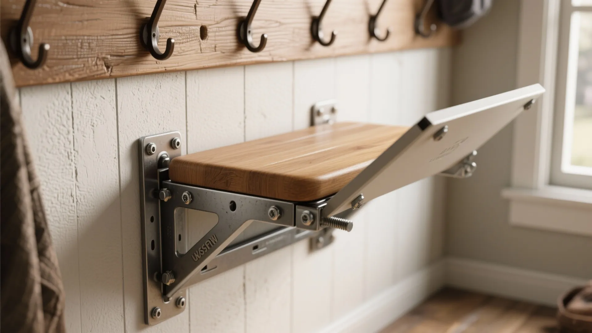 4. Hanging/fold-down seats for ultra-tight corners