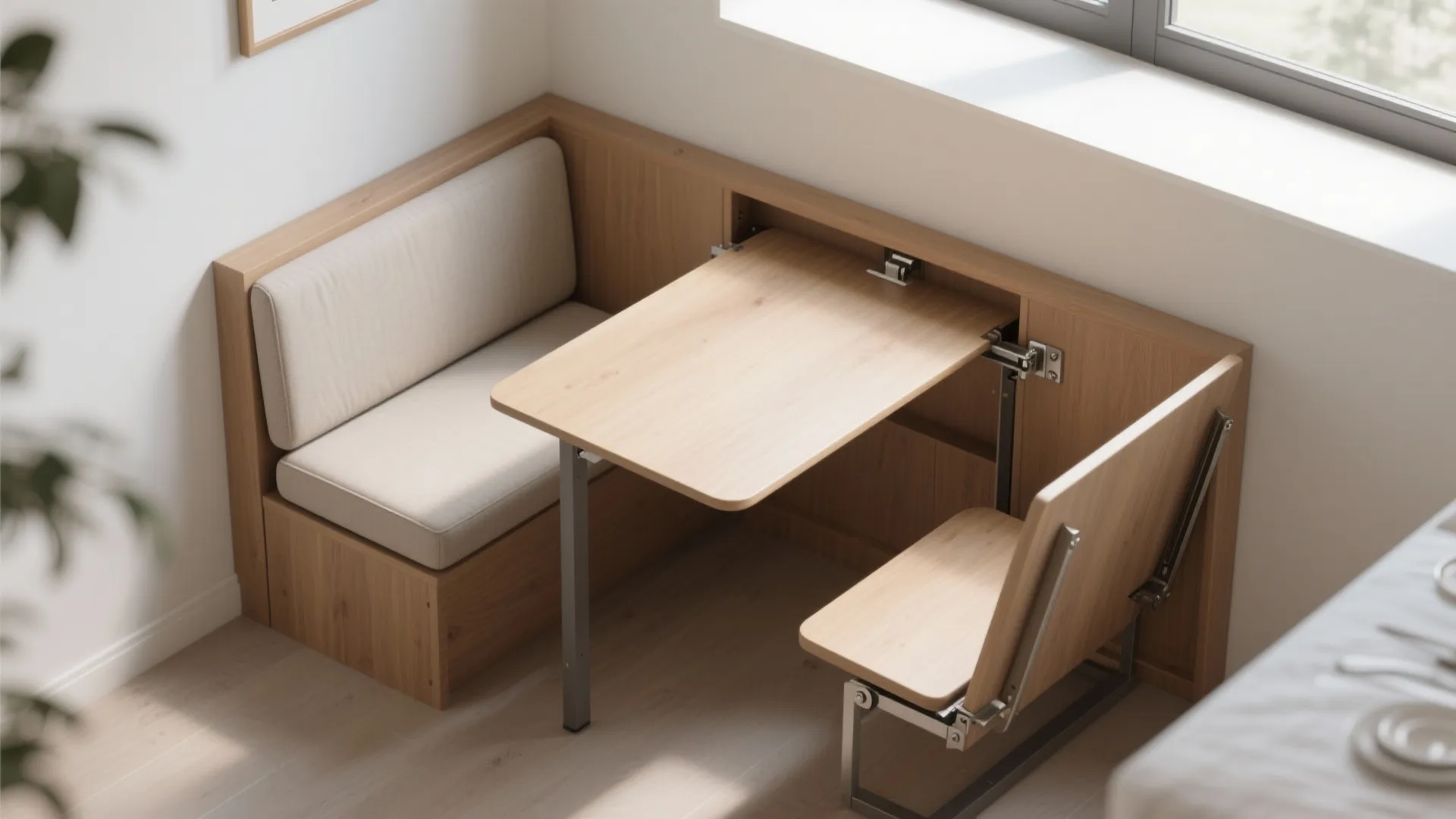 Tip 3: Fold-down and wall-mounted seats