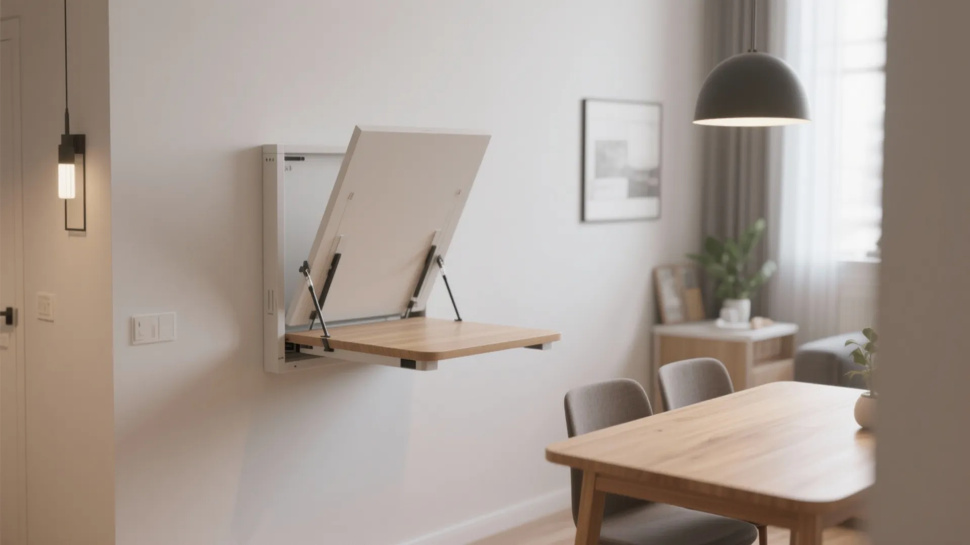 10. Fold-down Wall Tables