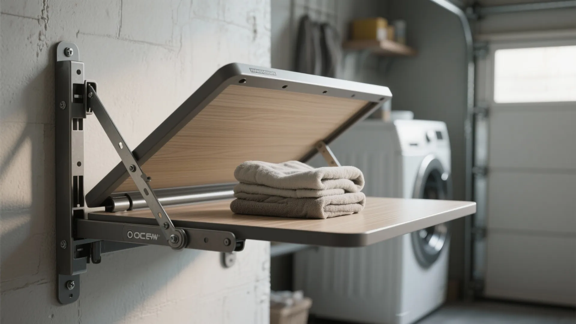 2. Fold-down folding station