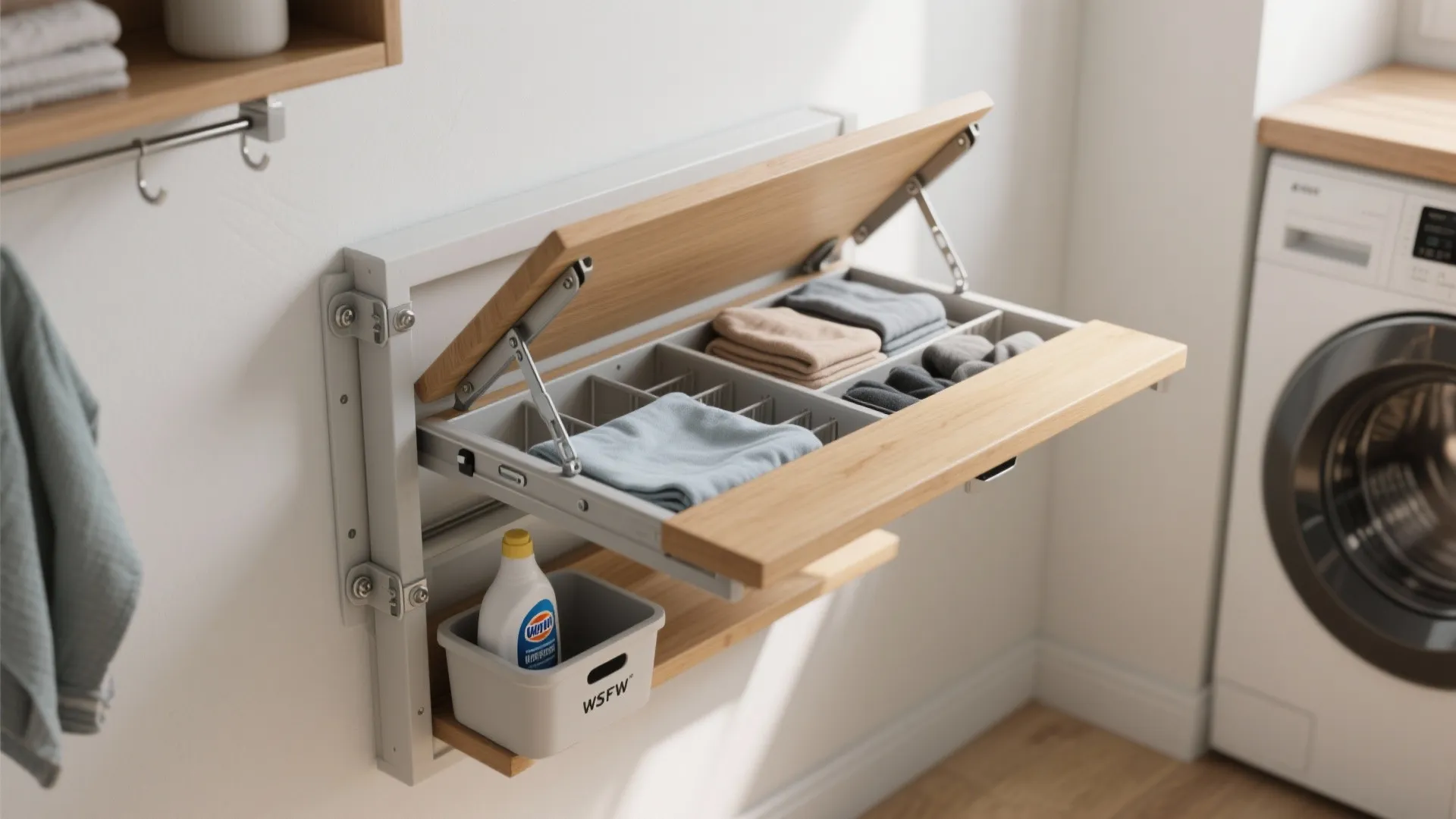 2. Fold-Down Sorting & Folding Station