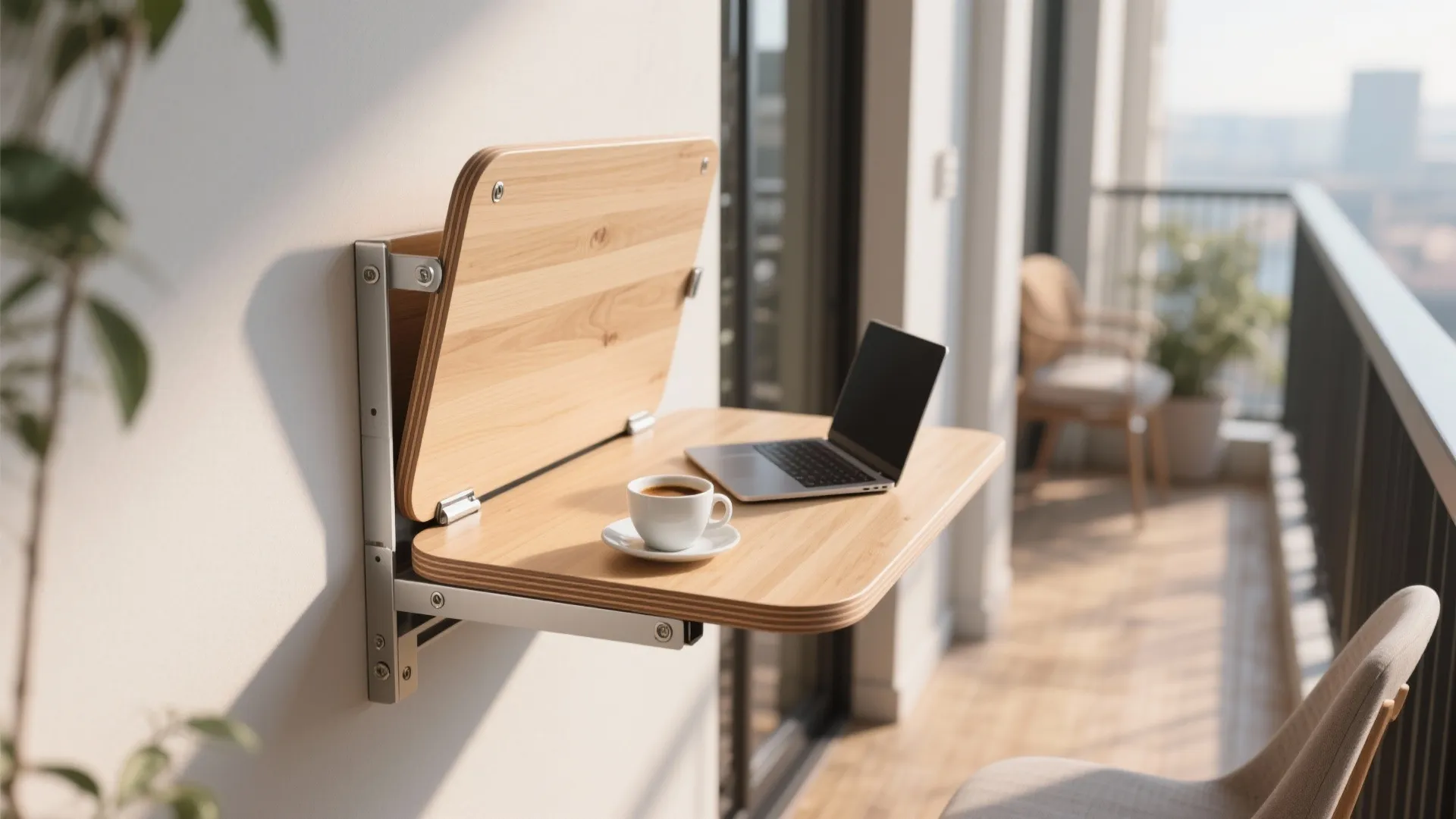 Fold-Down CNC Bistro Table