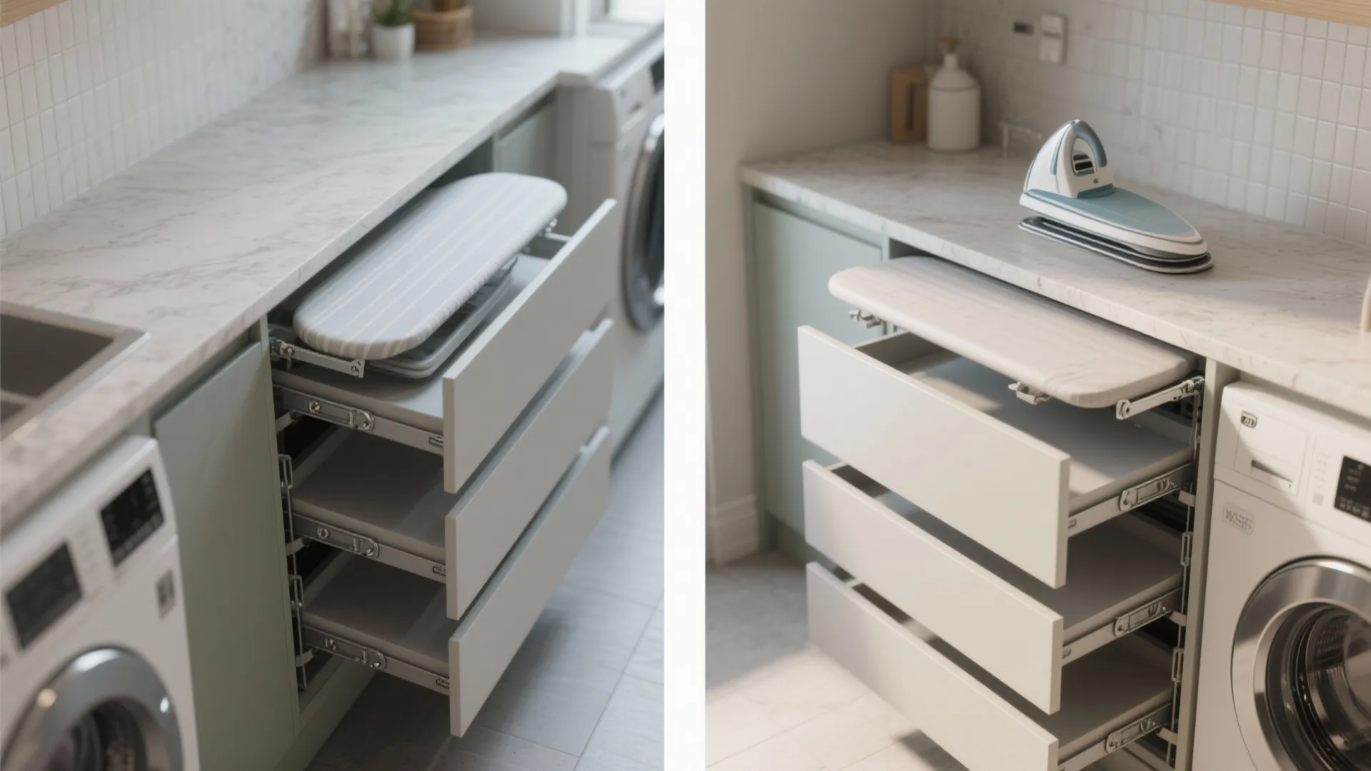 Fold-Down Surfaces & Multi-Use Design