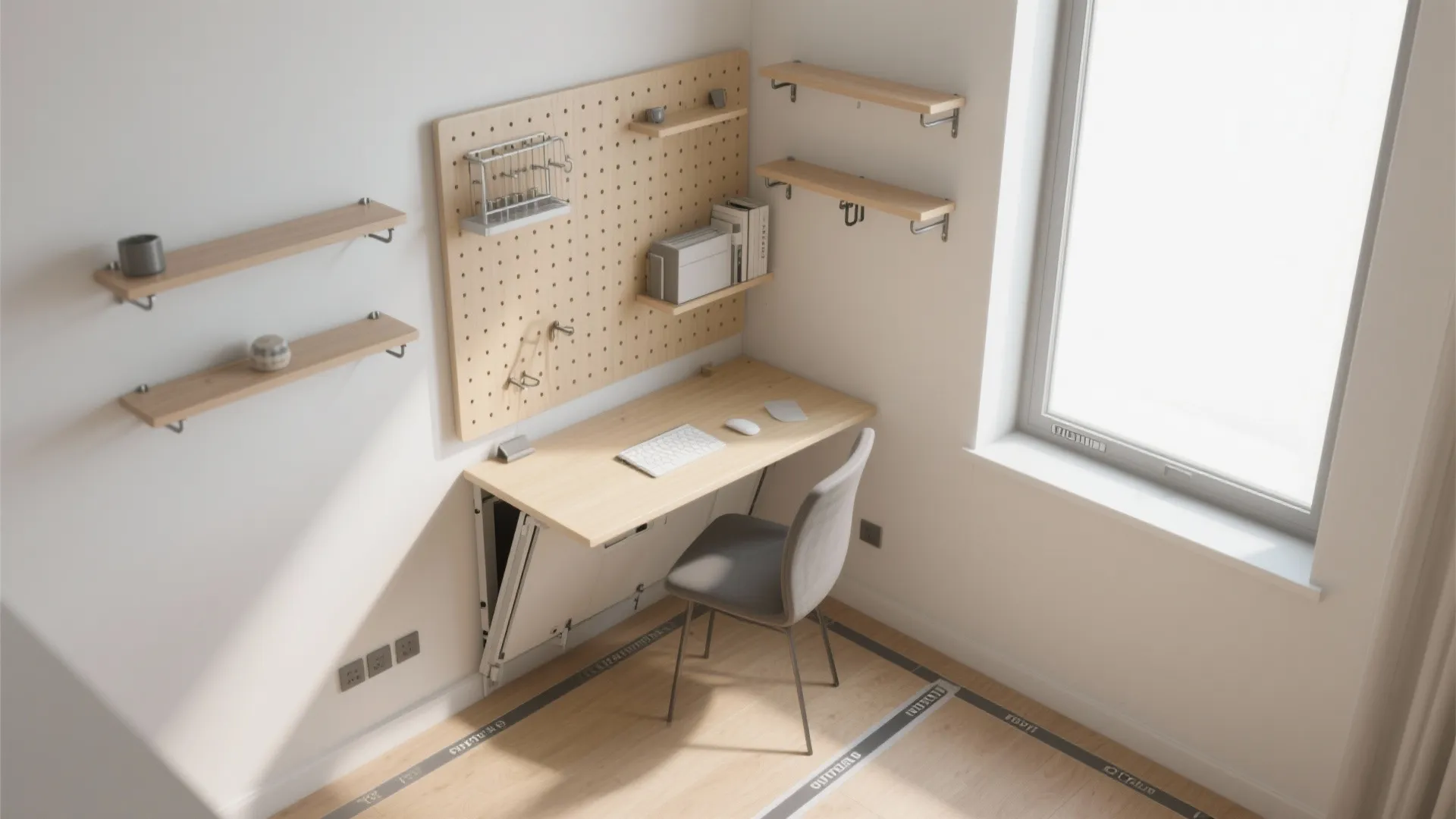 3. Use vertical and fold-down solutions