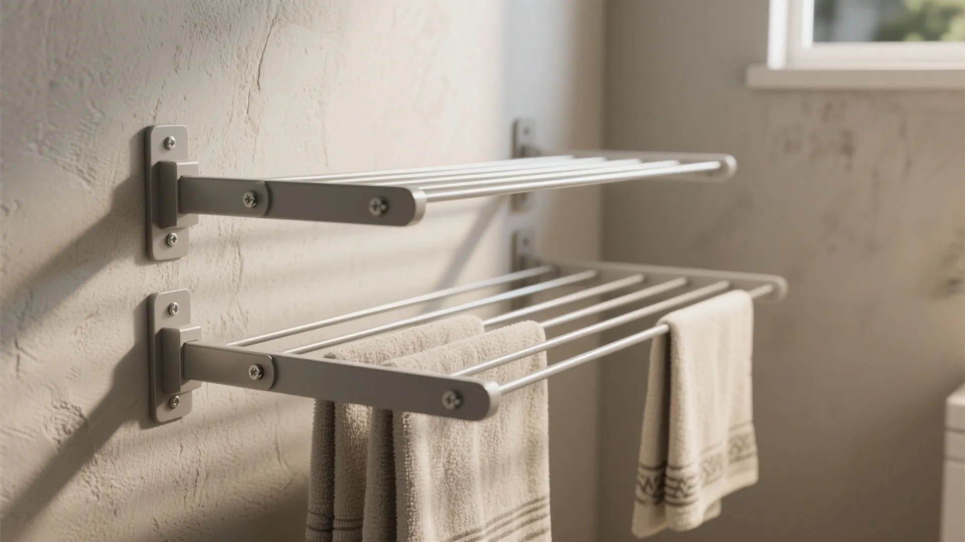 Tip 2: Fold-down wall racks