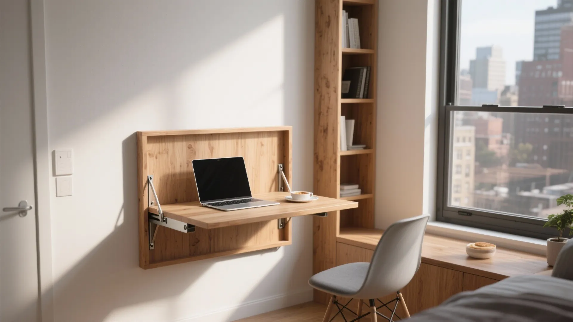 Fold-down Wall Table Charm