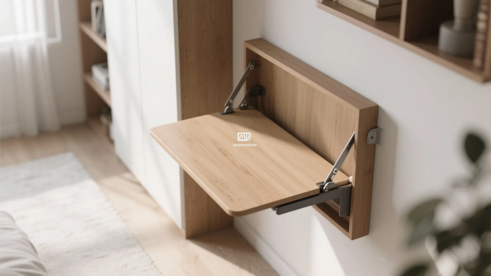 2. Fold-down Workstation