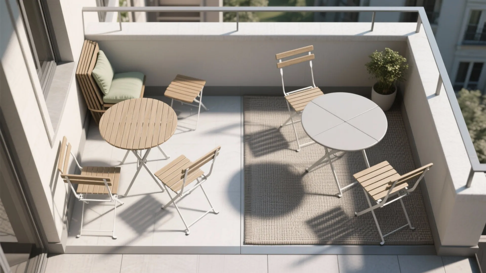 Fold-Flat Furniture and Nesting Pieces