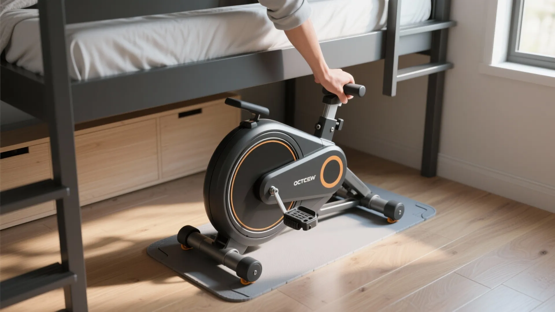 4. Foldable and wheel-friendly units for instant storage