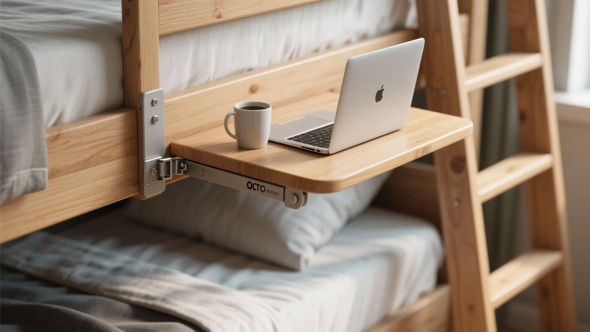 8. Fold-Down Side Table