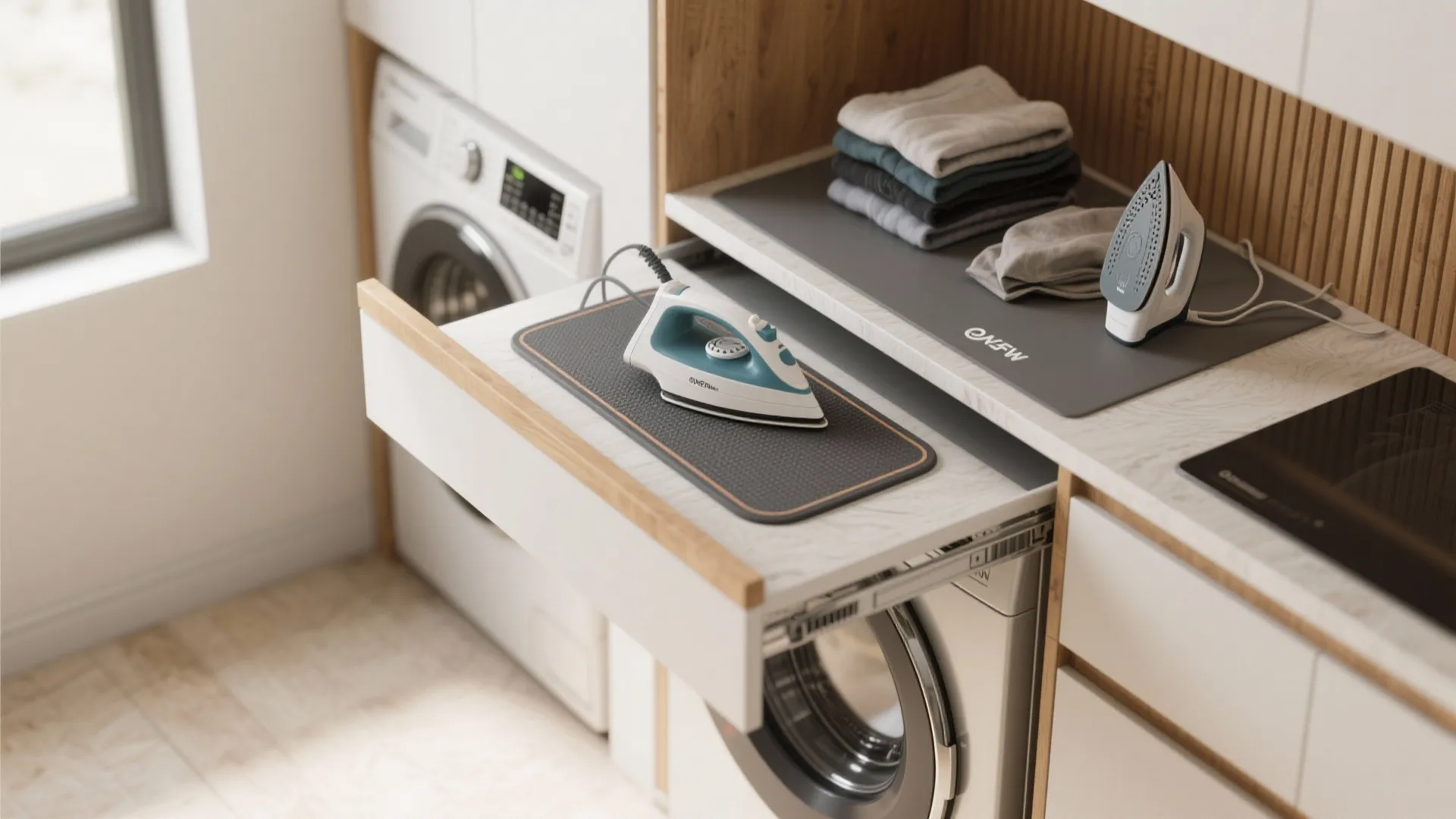 2. A fold-and-sort station that pulls double duty