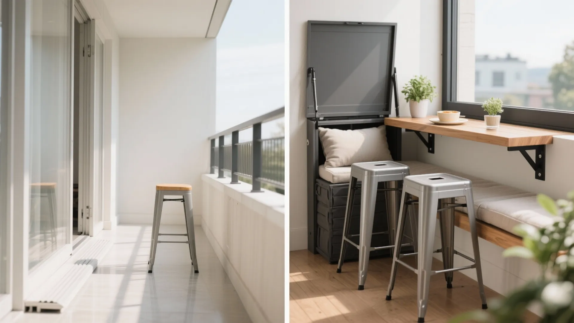 Fold, stack, stash: multifunction pieces that disappear