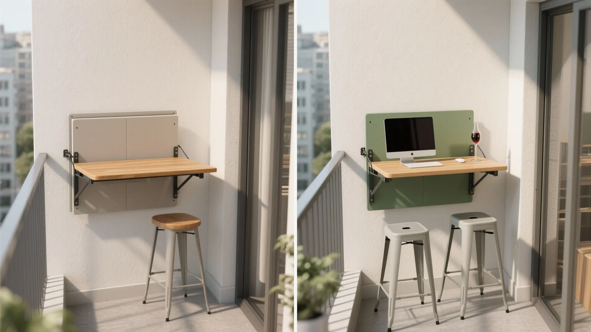 Fold-Down Table + Modular Pieces (Flexible by Default)