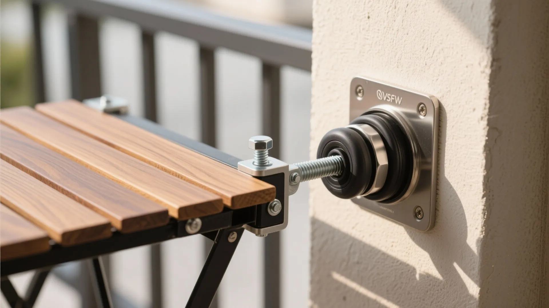 3) Foldable wall table and vertical herb rack