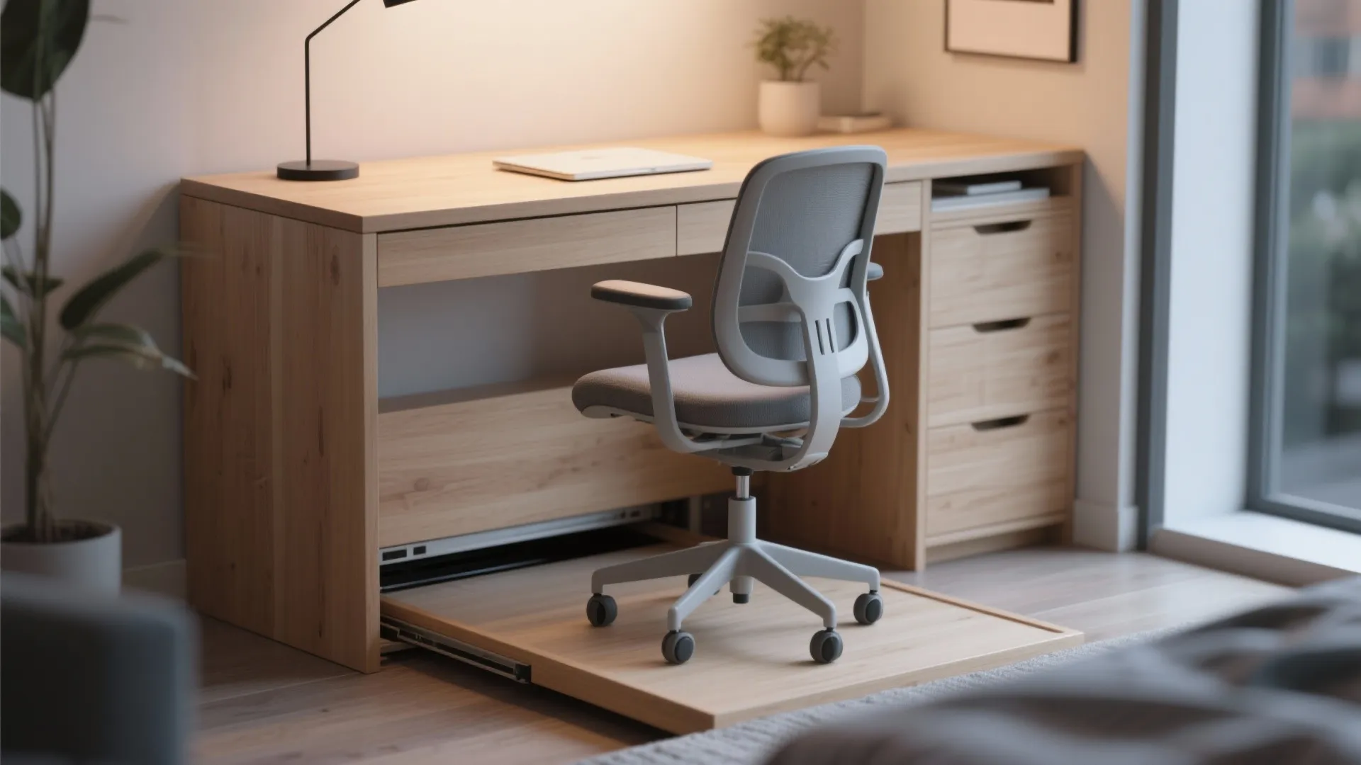 10. Fold-Under Seating