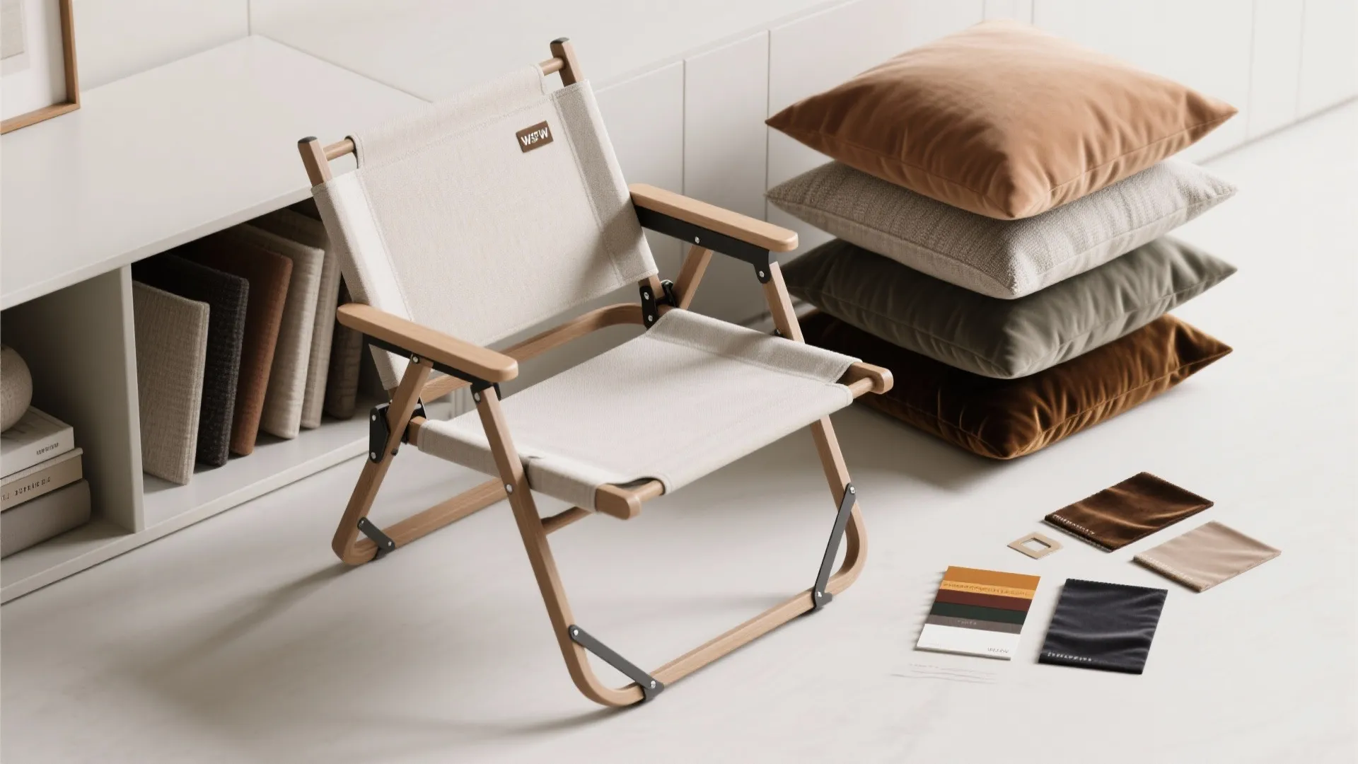 5. Foldable or Stackable Accent Chair