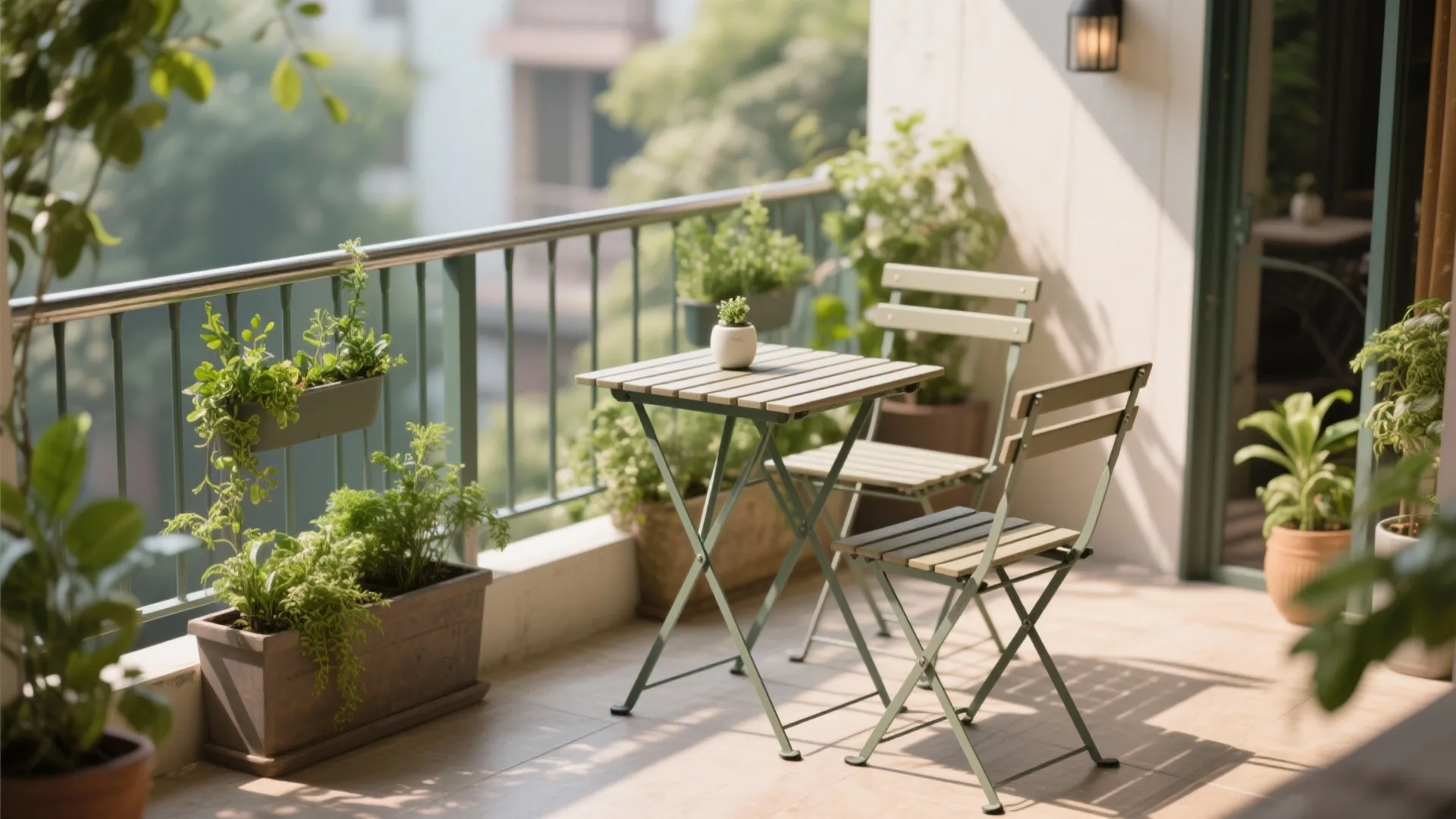 Foldable Balcony Furniture