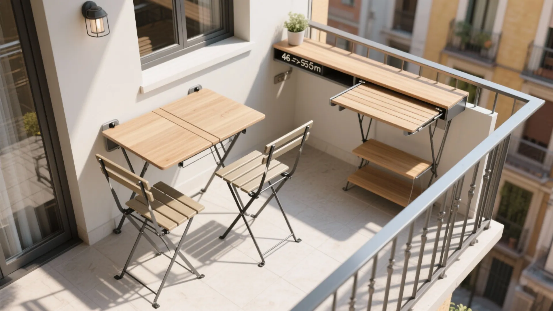 Fold-and-Flow Furniture