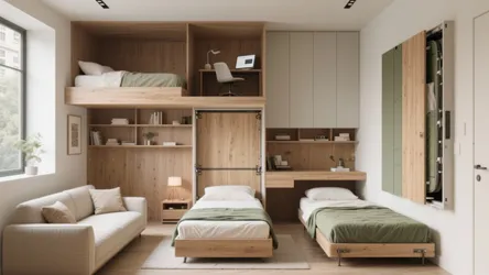 Foldable Beds for Small Rooms: 5 Ideas