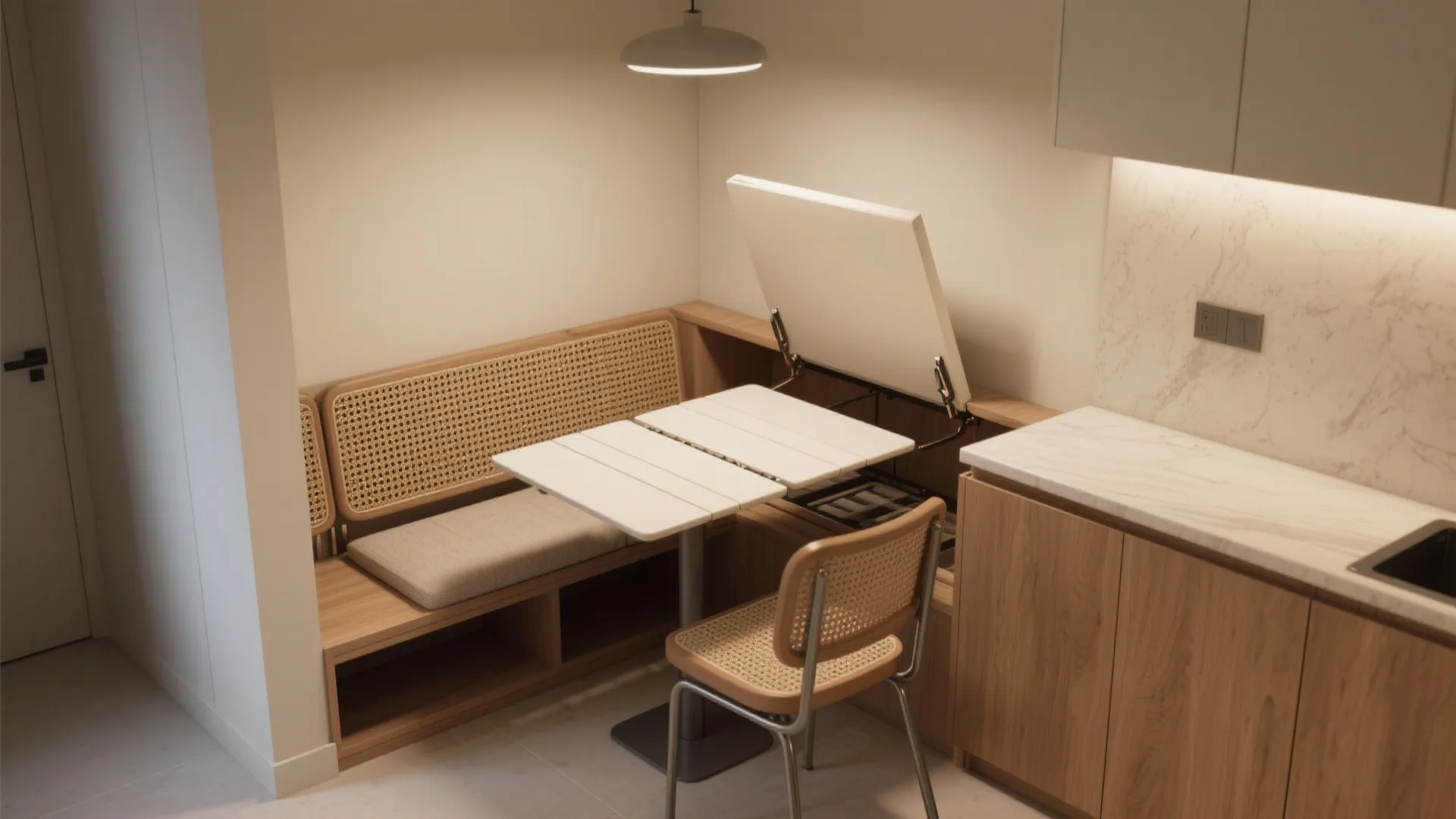 3. Foldable and built-in solutions for flexibility