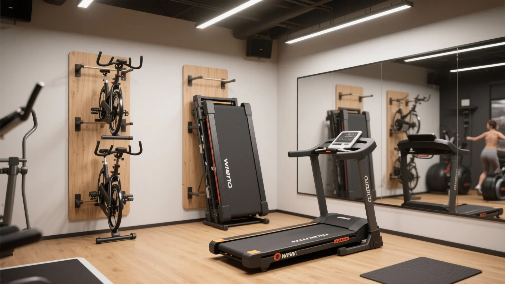 3. Convertible Cardio — Treadmills and Bikes That Fold