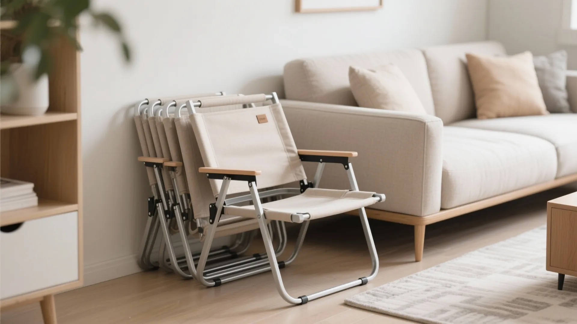 7. Foldable Accent Chairs