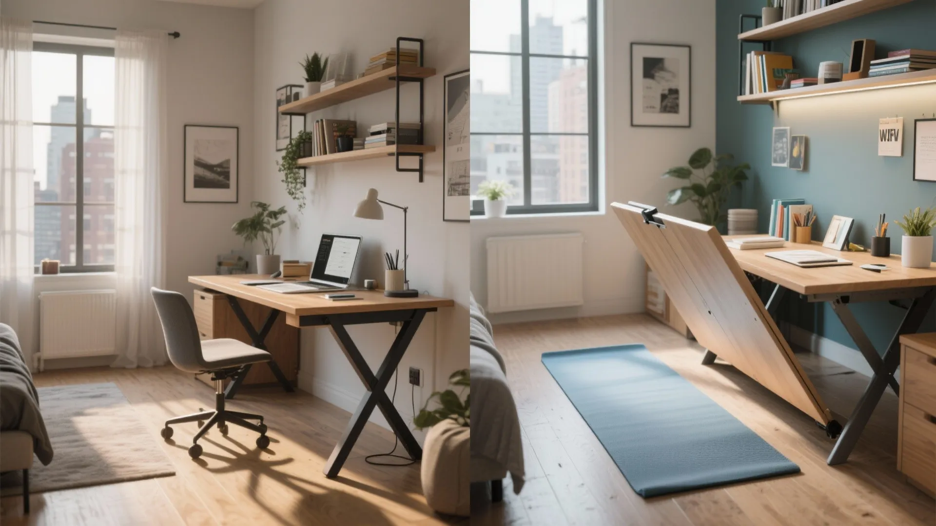 Multi-purpose foldable furniture