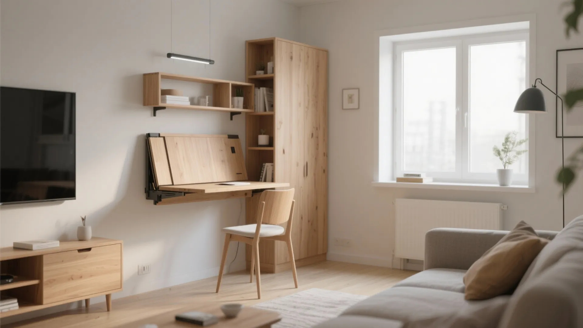 1. Use a Convertible Desk