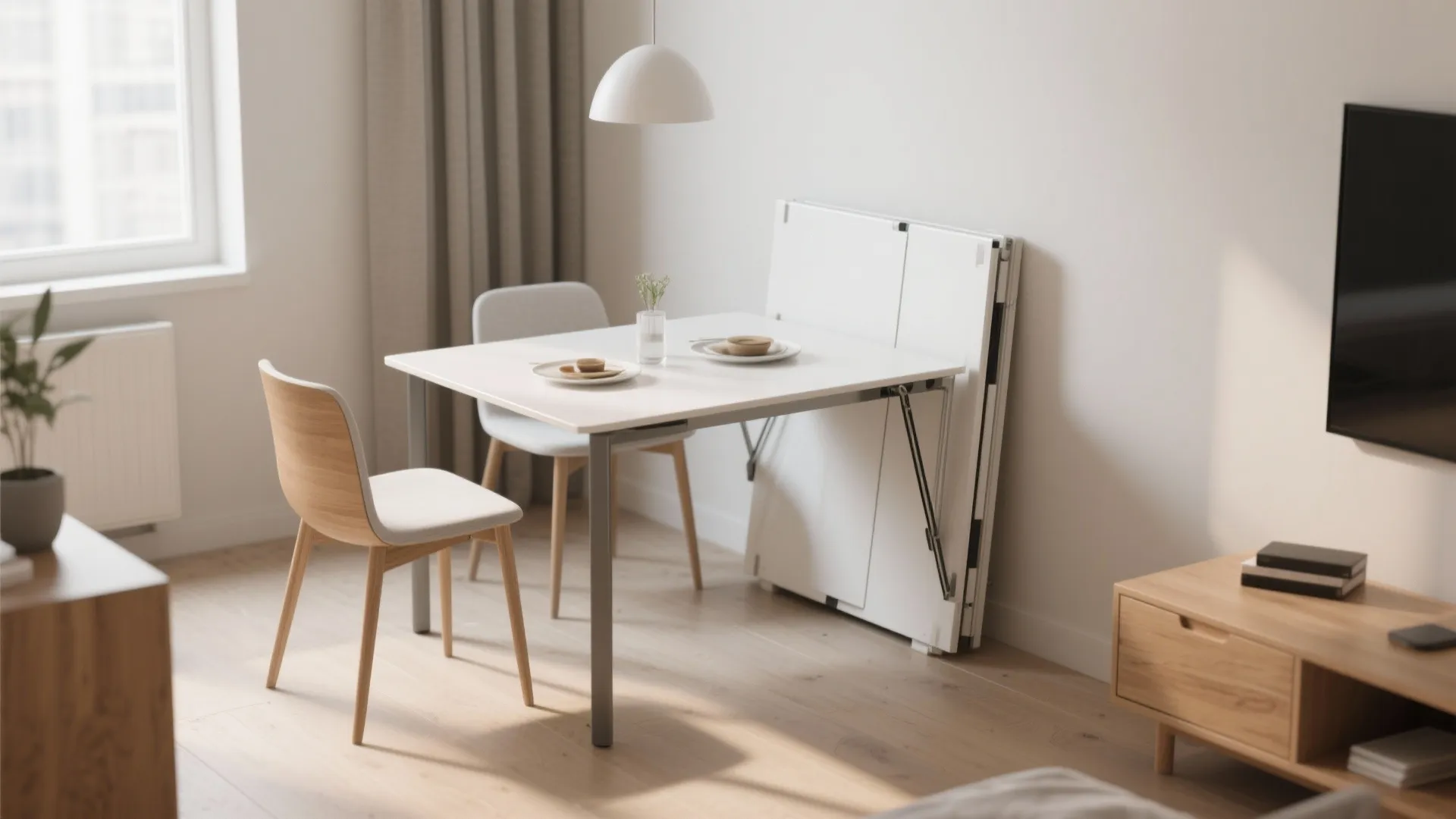 1. Foldable Dining Tables