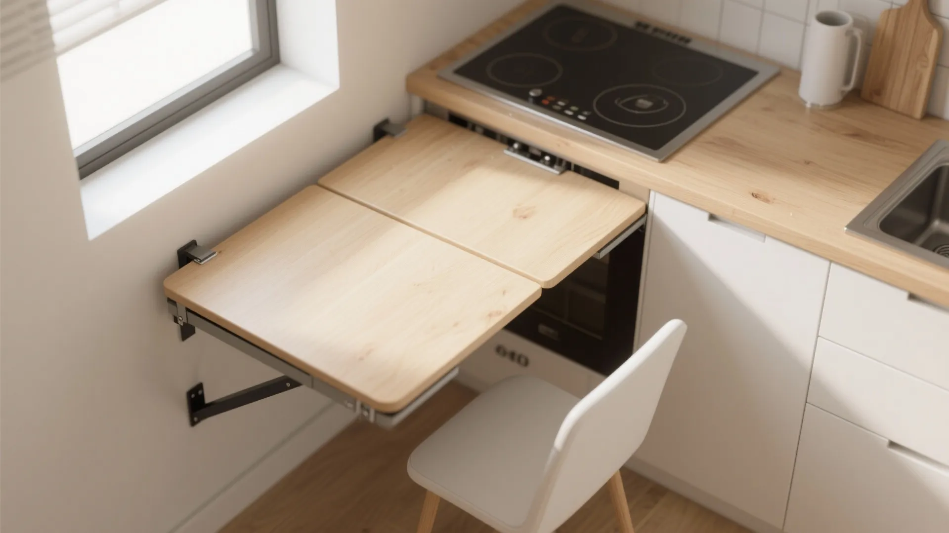 2. Foldable or Extendable Dining Tables