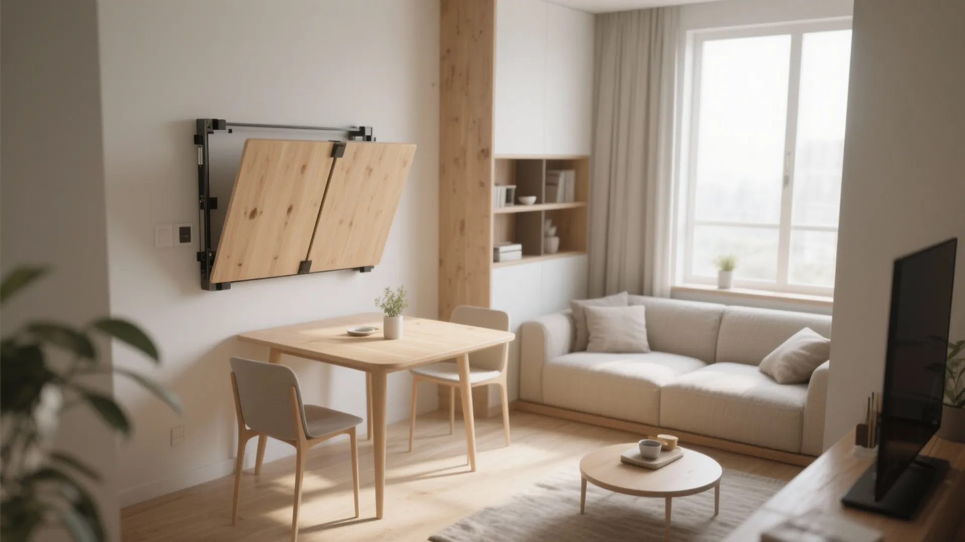 9. Foldable Dining Table