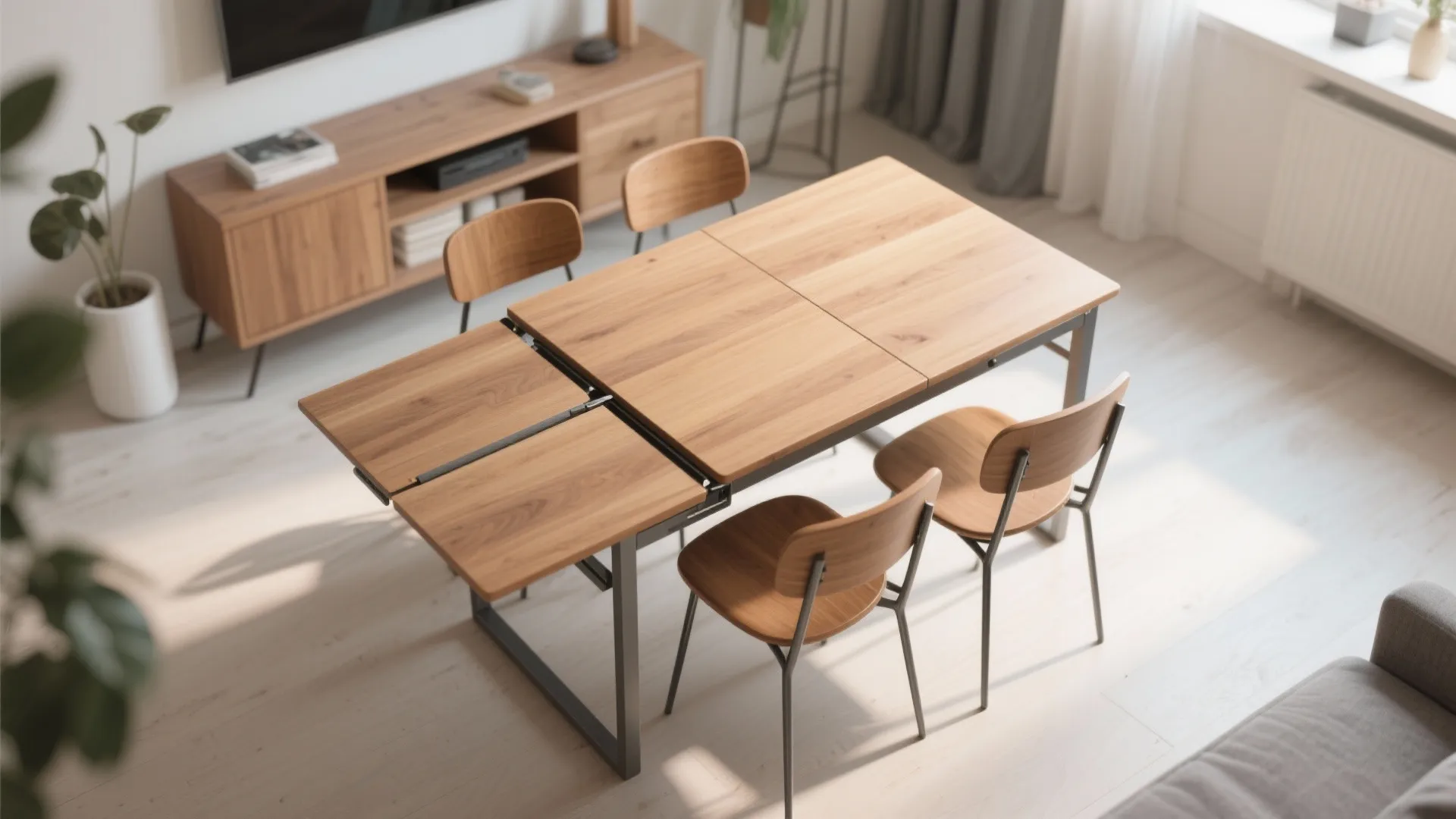 Foldable and Extendable Dining Tables