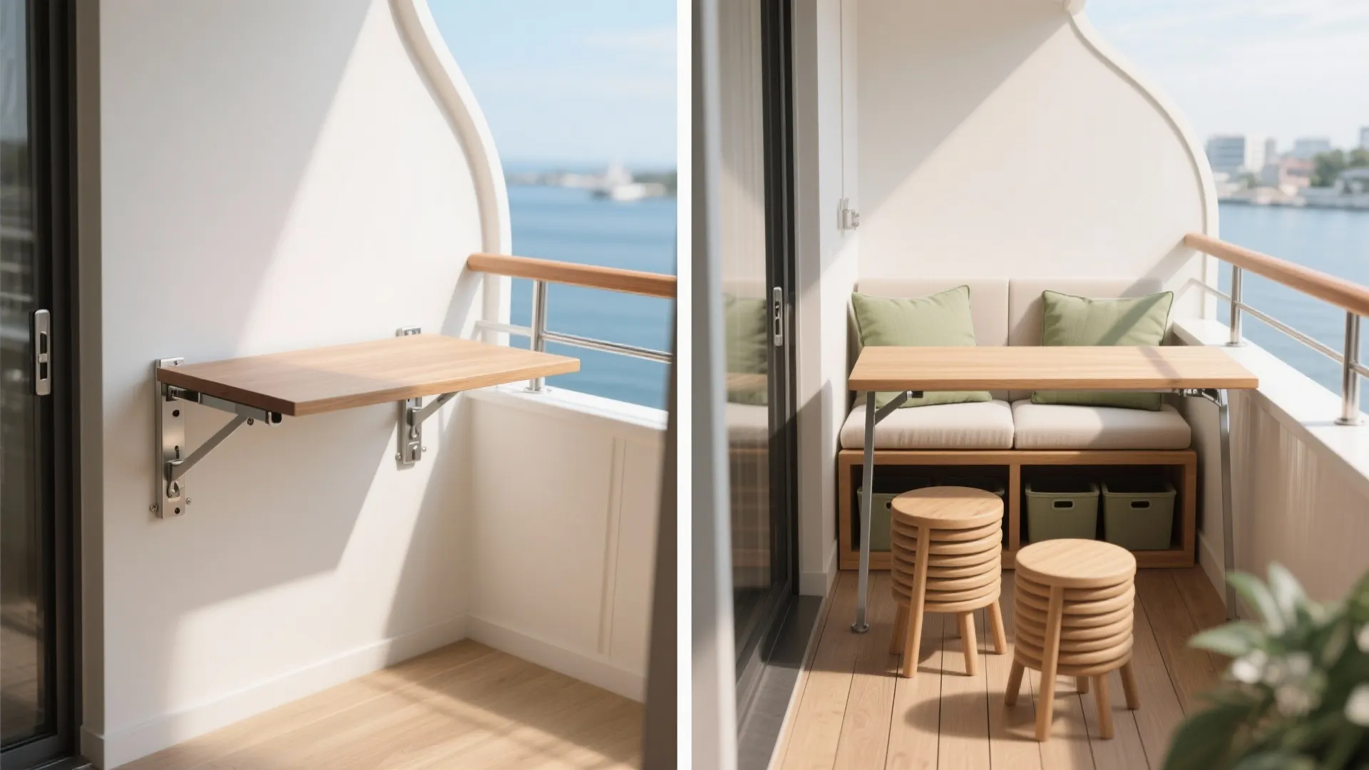 Foldable furniture and dual-purpose pieces