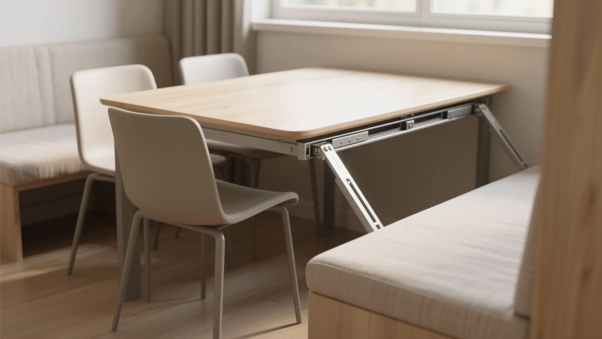 2. Foldable and extendable pieces for flexibility