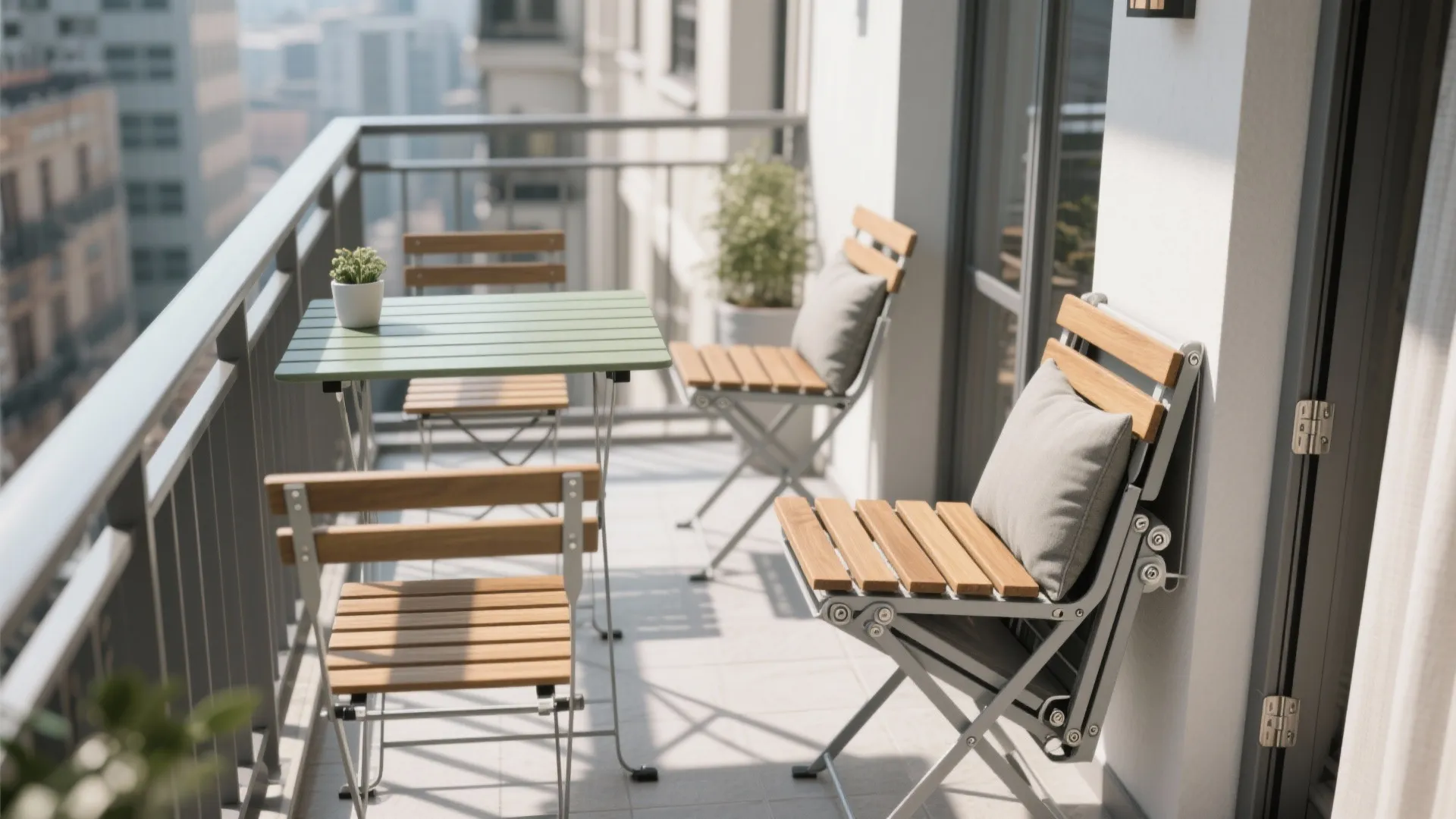 Foldable, Stackable, Transformable Furniture