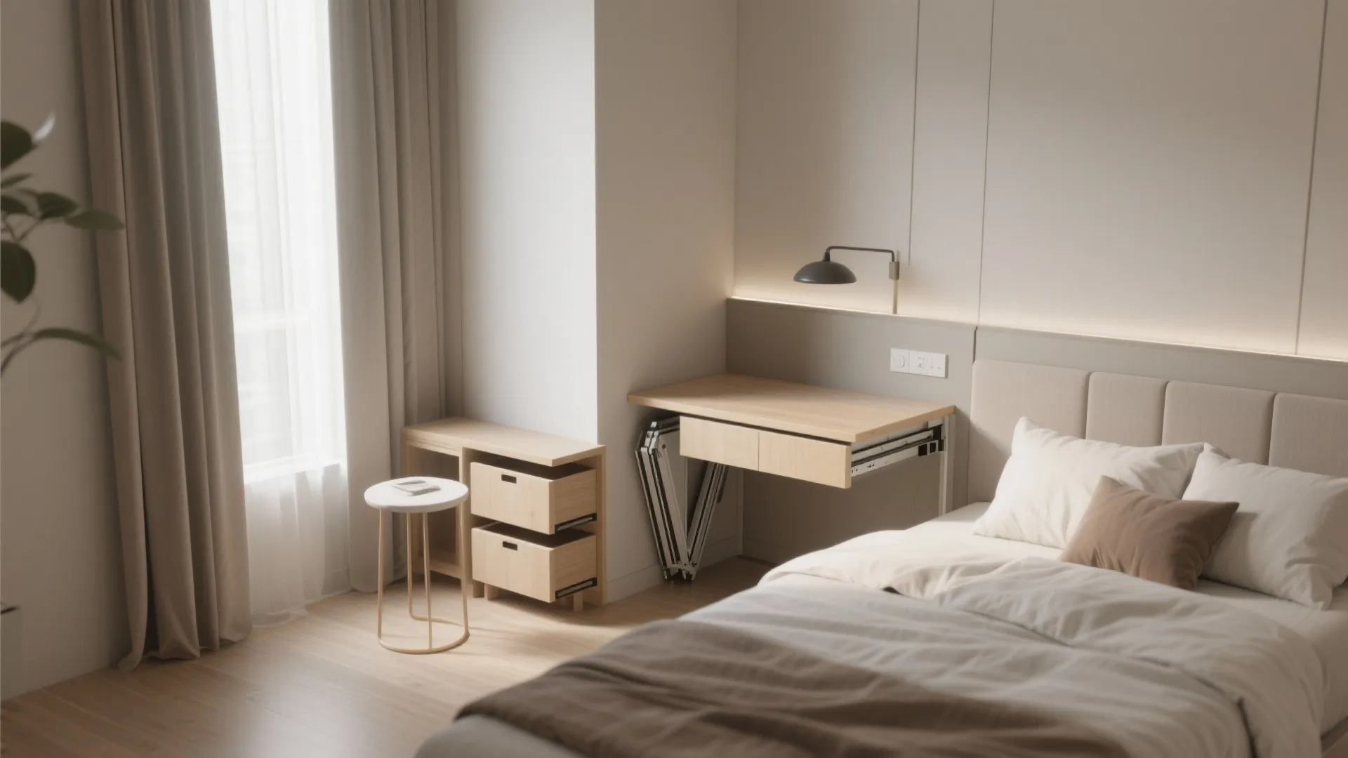6. Foldable or Nesting Furniture
