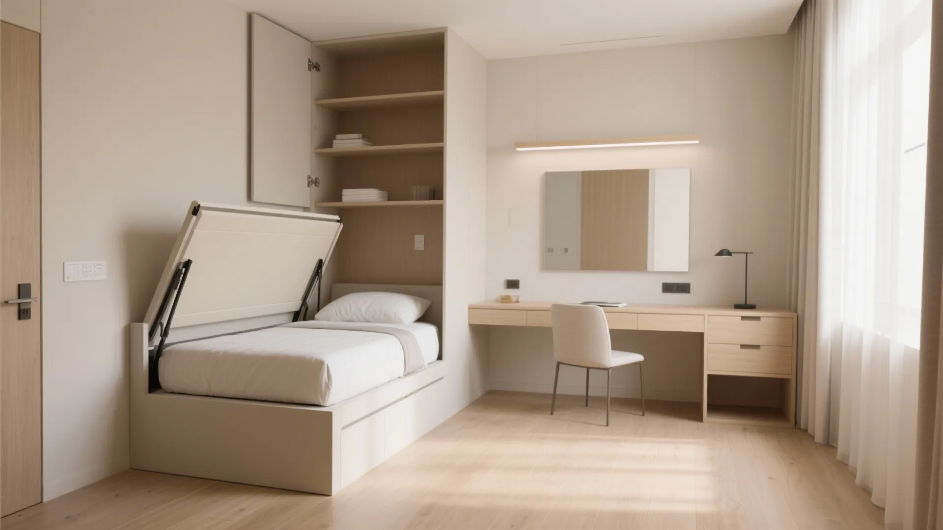 1. Foldable Furniture Magic