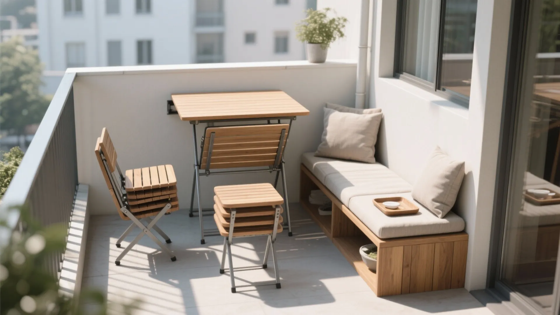 2. Foldable and Multi-Use Furniture