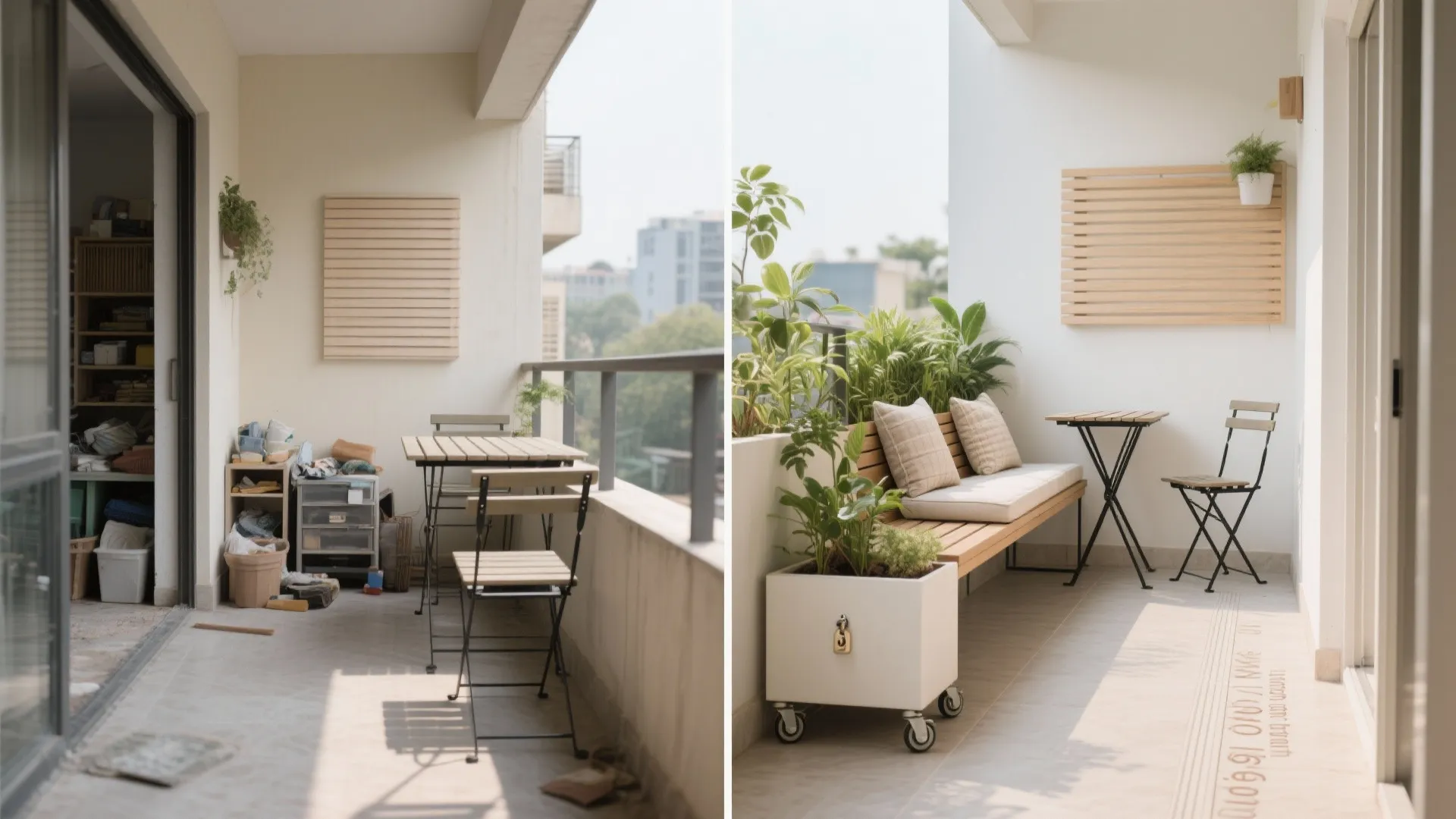 Movable, foldable furniture that earns its footprint